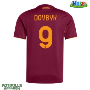 AS Roma Artem Dovbyk #9 Hemmatröja 2025-26 Kortärmad